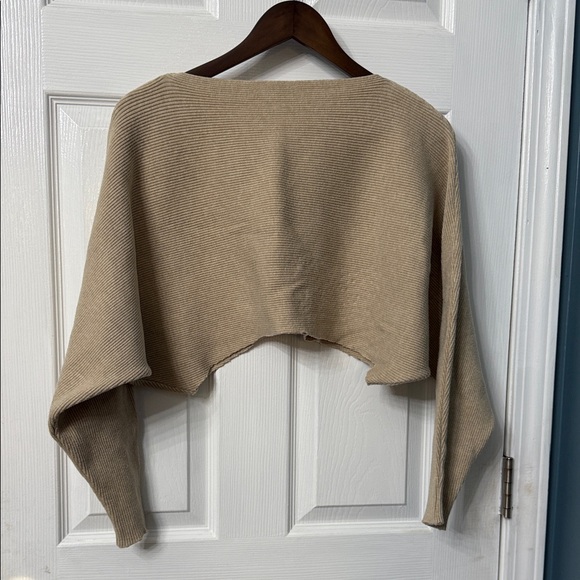 Women's Tan Sweater - Picture 1 of 5